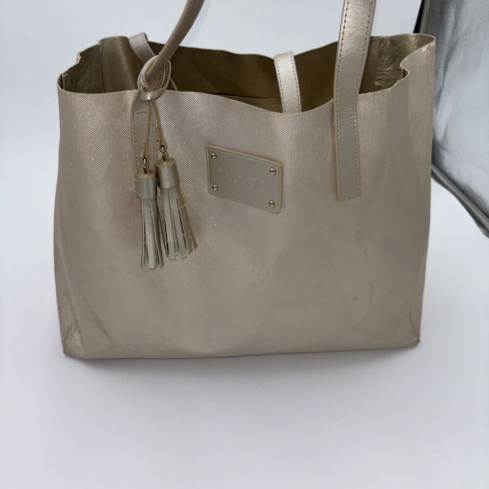 Michael Kors Gold Tote Bag